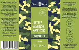 Little Warrior Sanitizer Green Tea